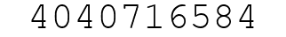 Number 4040716584.