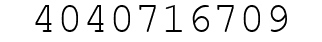 Number 4040716709.