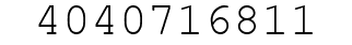 Number 4040716811.