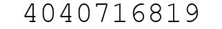 Number 4040716819.