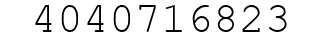 Number 4040716823.