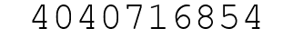 Number 4040716854.
