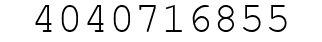 Number 4040716855.