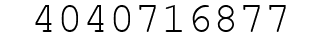 Number 4040716877.