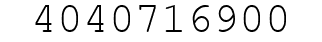 Number 4040716900.