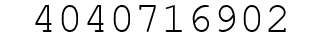 Number 4040716902.