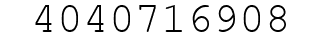 Number 4040716908.