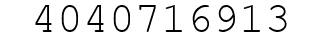 Number 4040716913.