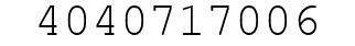 Number 4040717006.