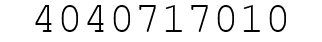 Number 4040717010.
