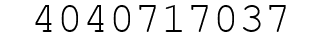 Number 4040717037.