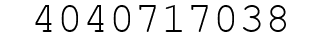 Number 4040717038.