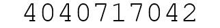 Number 4040717042.