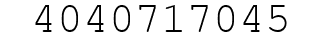 Number 4040717045.