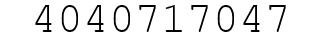 Number 4040717047.