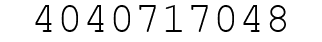 Number 4040717048.