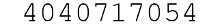 Number 4040717054.