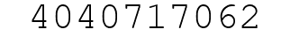 Number 4040717062.