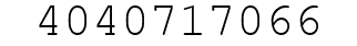 Number 4040717066.