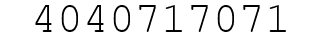 Number 4040717071.