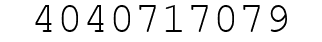 Number 4040717079.