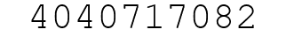 Number 4040717082.