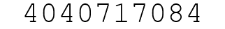Number 4040717084.
