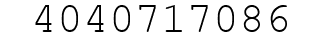 Number 4040717086.