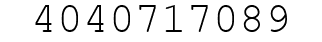 Number 4040717089.