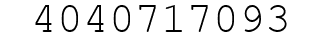 Number 4040717093.