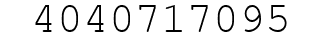 Number 4040717095.