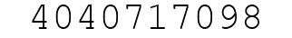 Number 4040717098.