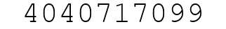 Number 4040717099.