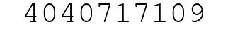 Number 4040717109.