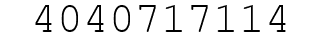 Number 4040717114.