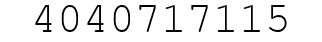 Number 4040717115.