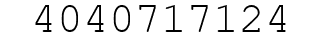 Number 4040717124.