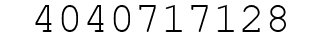 Number 4040717128.