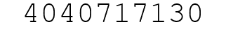 Number 4040717130.