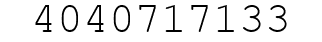 Number 4040717133.