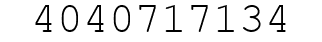 Number 4040717134.