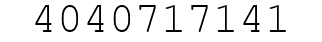 Number 4040717141.