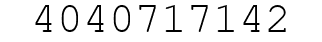 Number 4040717142.