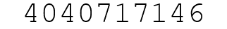 Number 4040717146.