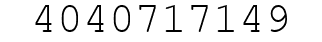 Number 4040717149.