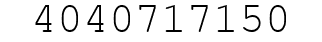 Number 4040717150.