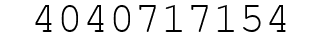 Number 4040717154.