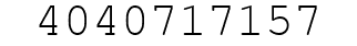 Number 4040717157.