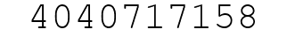 Number 4040717158.