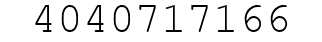 Number 4040717166.